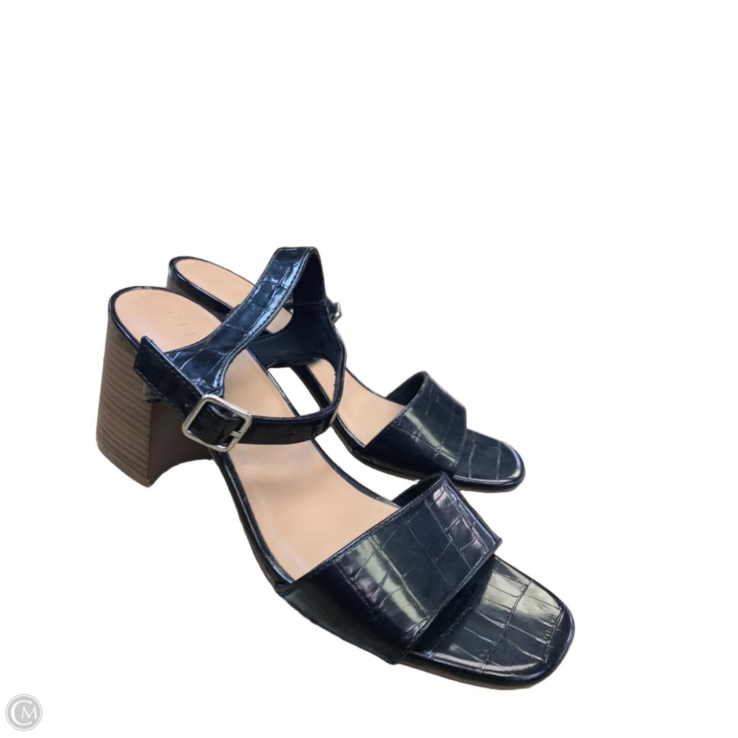 Sandals Heels Block By Old Navy In Tan, Size: 10