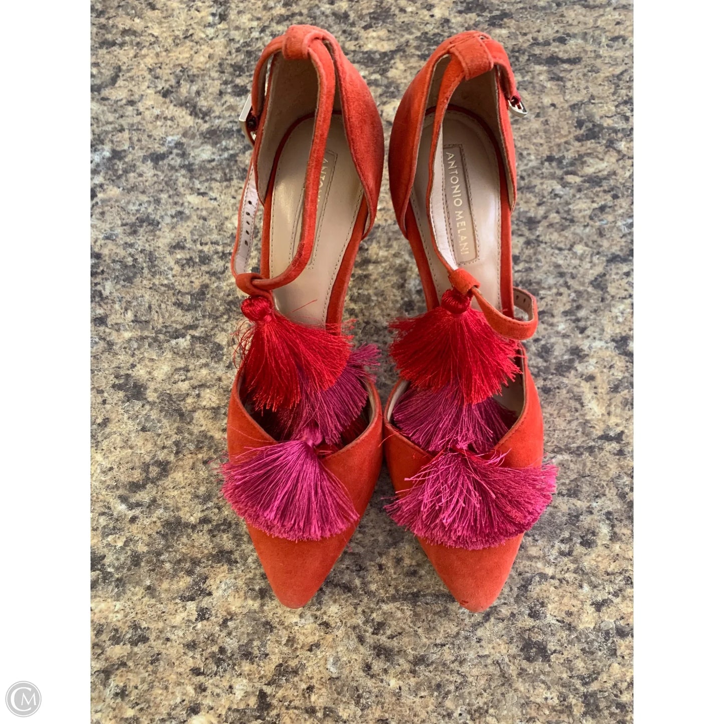 Shoes Heels Stiletto By Antonio Melani In Orange, Size: 6.5