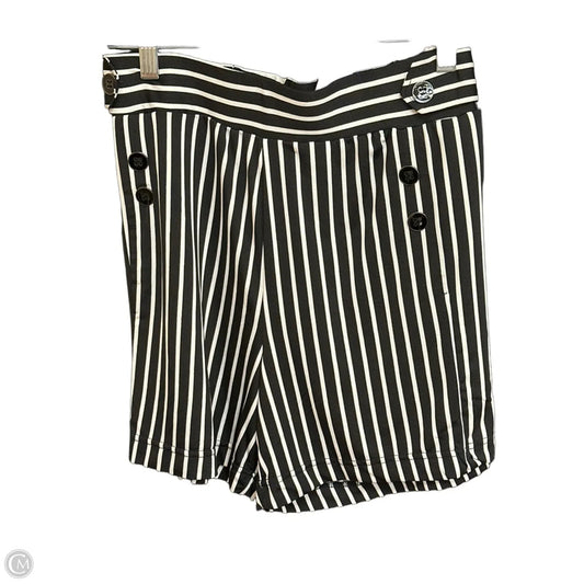 Shorts By Robert Louis In Black & White, Size: Xl