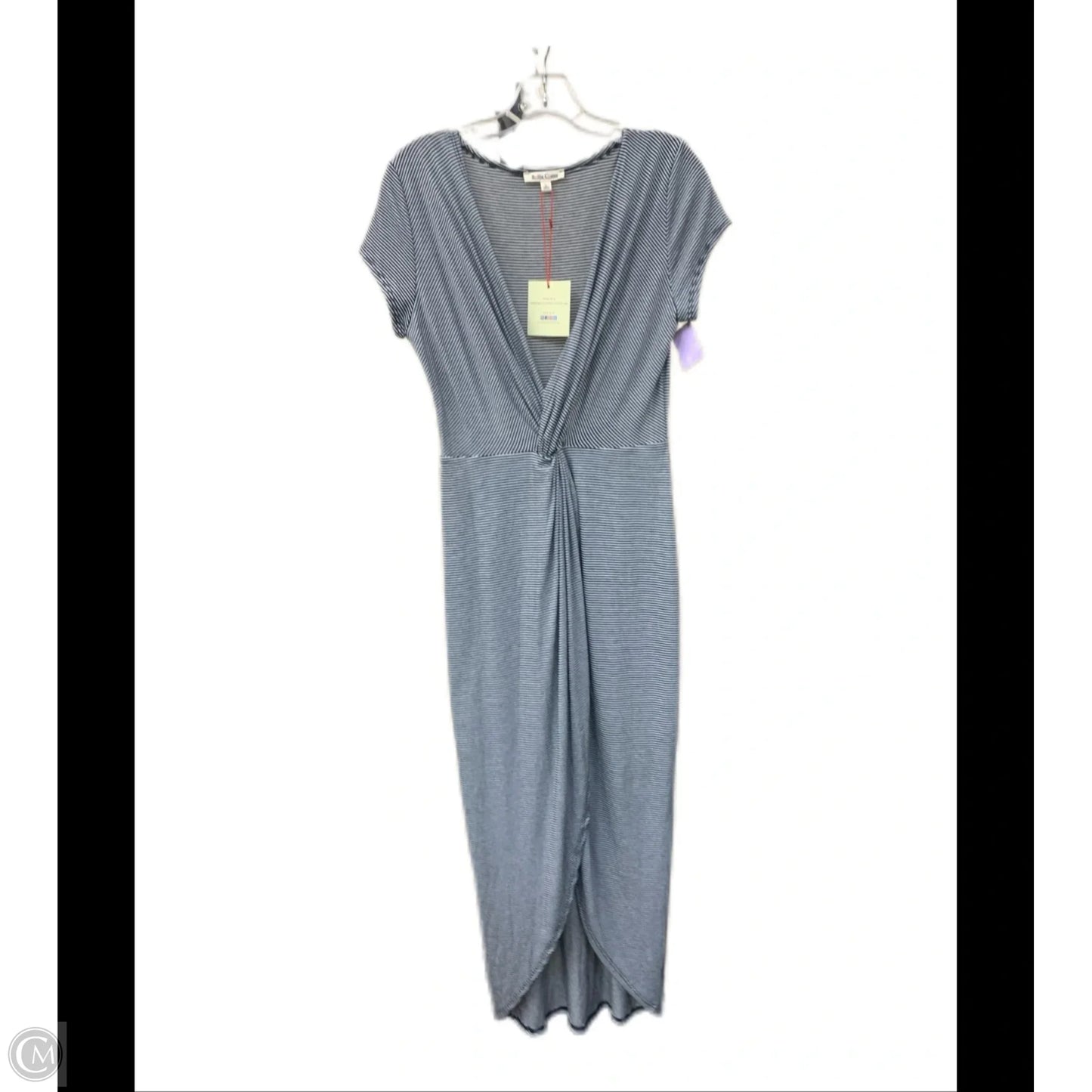 Dress Casual Maxi By Rolla Coster In Black & White, Size: L