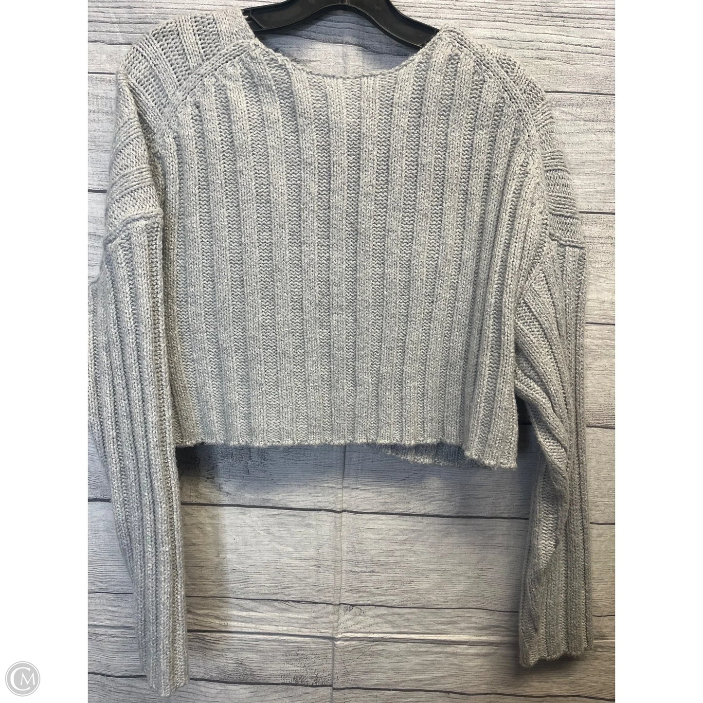 Sweater By Forever 21 In Grey, Size: S