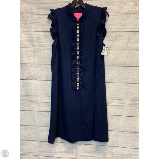 Dress Designer By Lilly Pulitzer In Navy, Size: 12