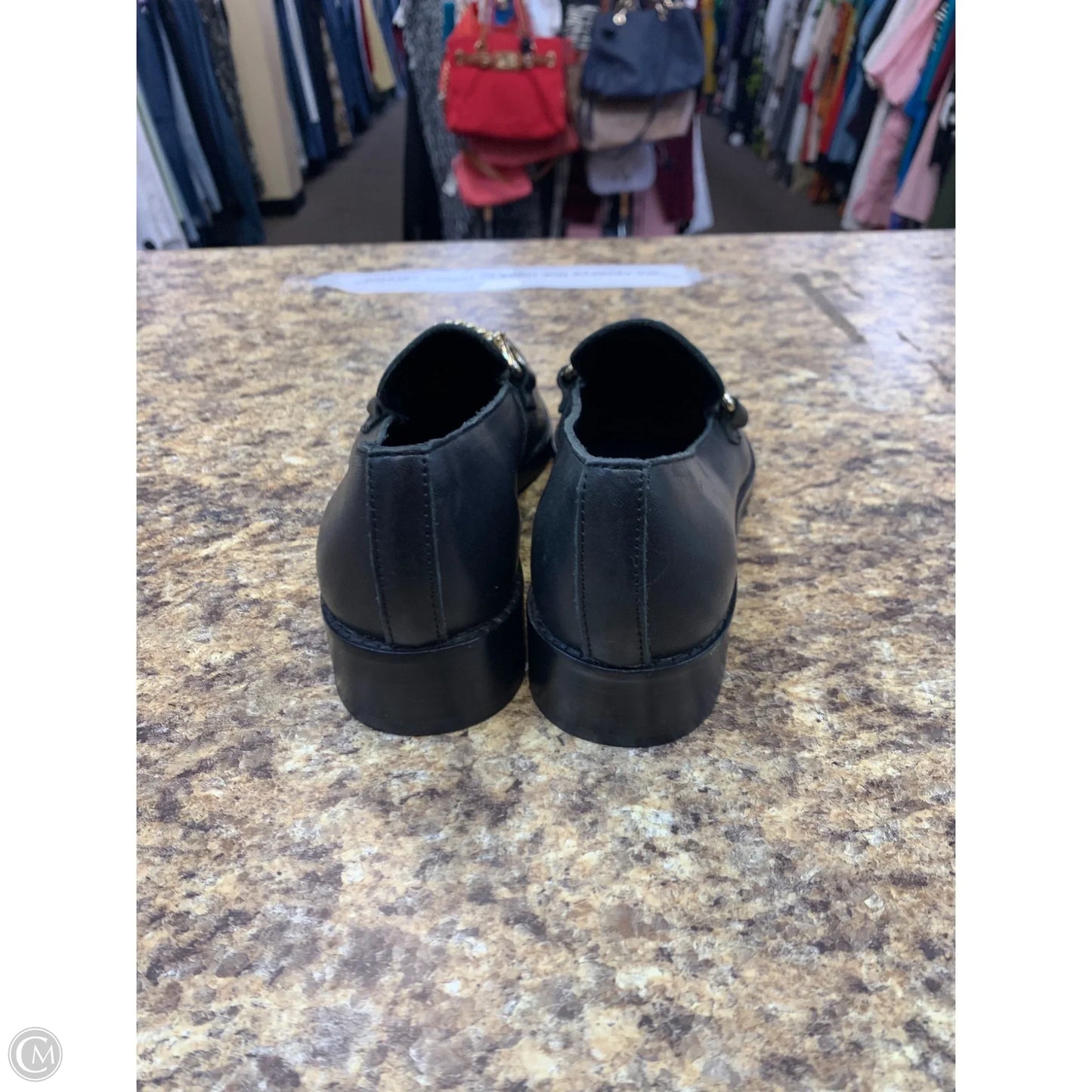 Shoes Flats By Dolce Vita In Black & Gold, Size: 6