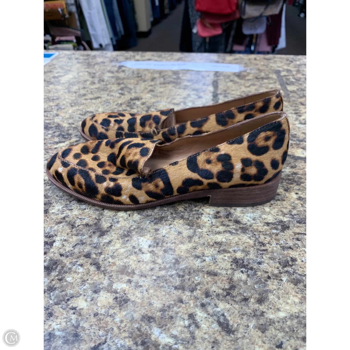 Shoes Flats By Madewell In Leopard Print, Size: 5.5
