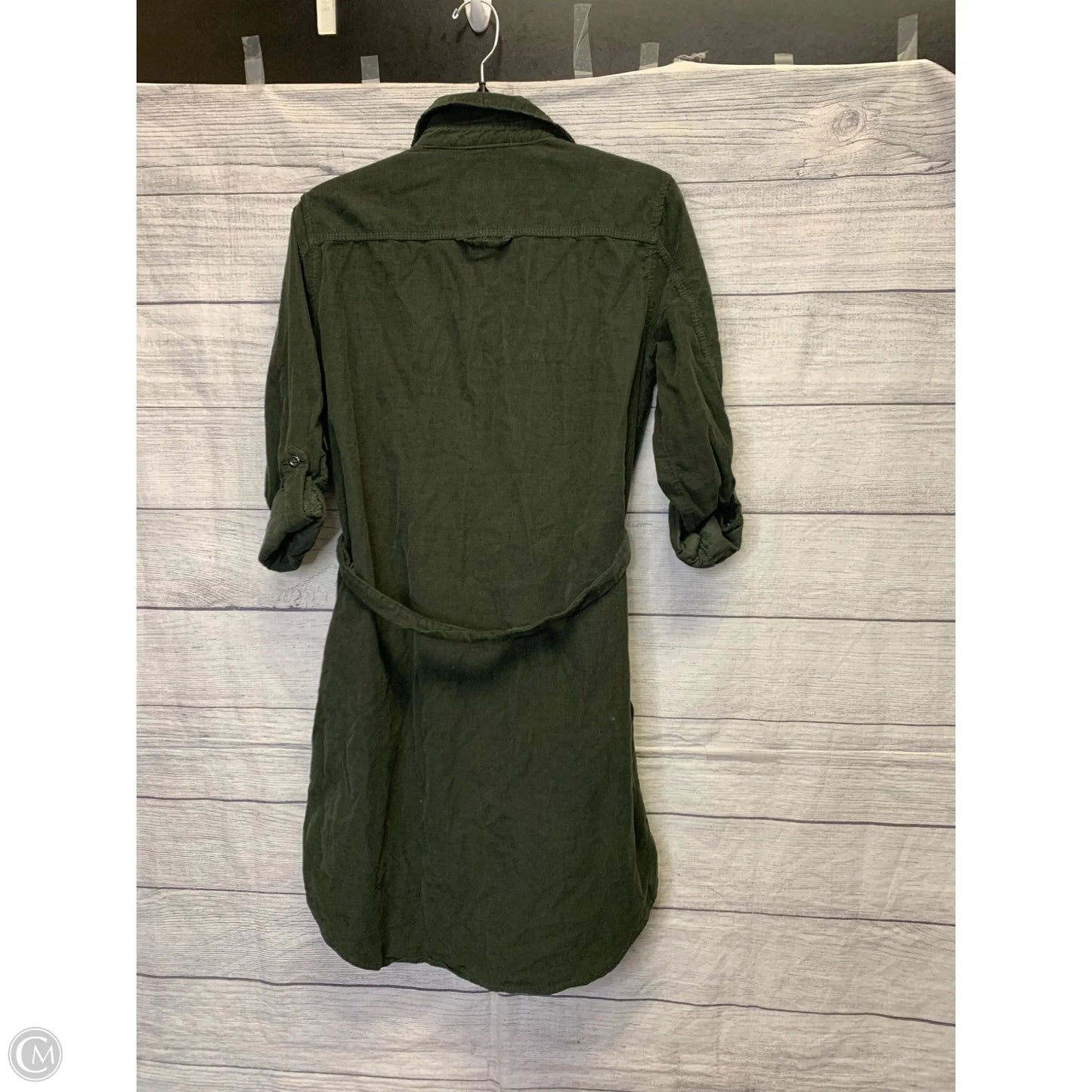 Dress Casual Midi By Lucky Brand In Green, Size: Xs