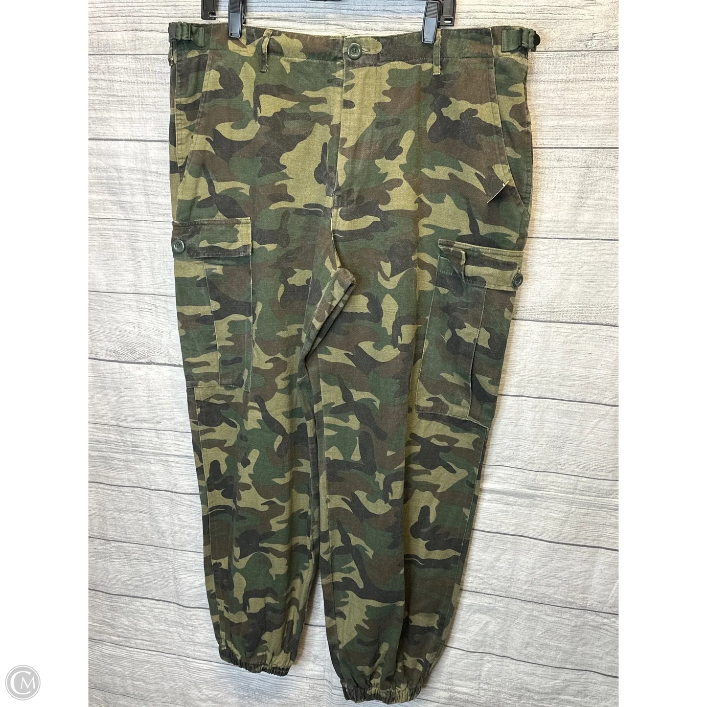 Pants Joggers By Fashion Nova In Camouflage Print, Size: 1x
