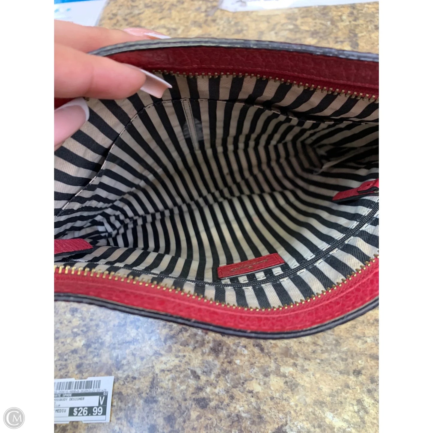 Crossbody Designer By Kate Spade, Size: Medium