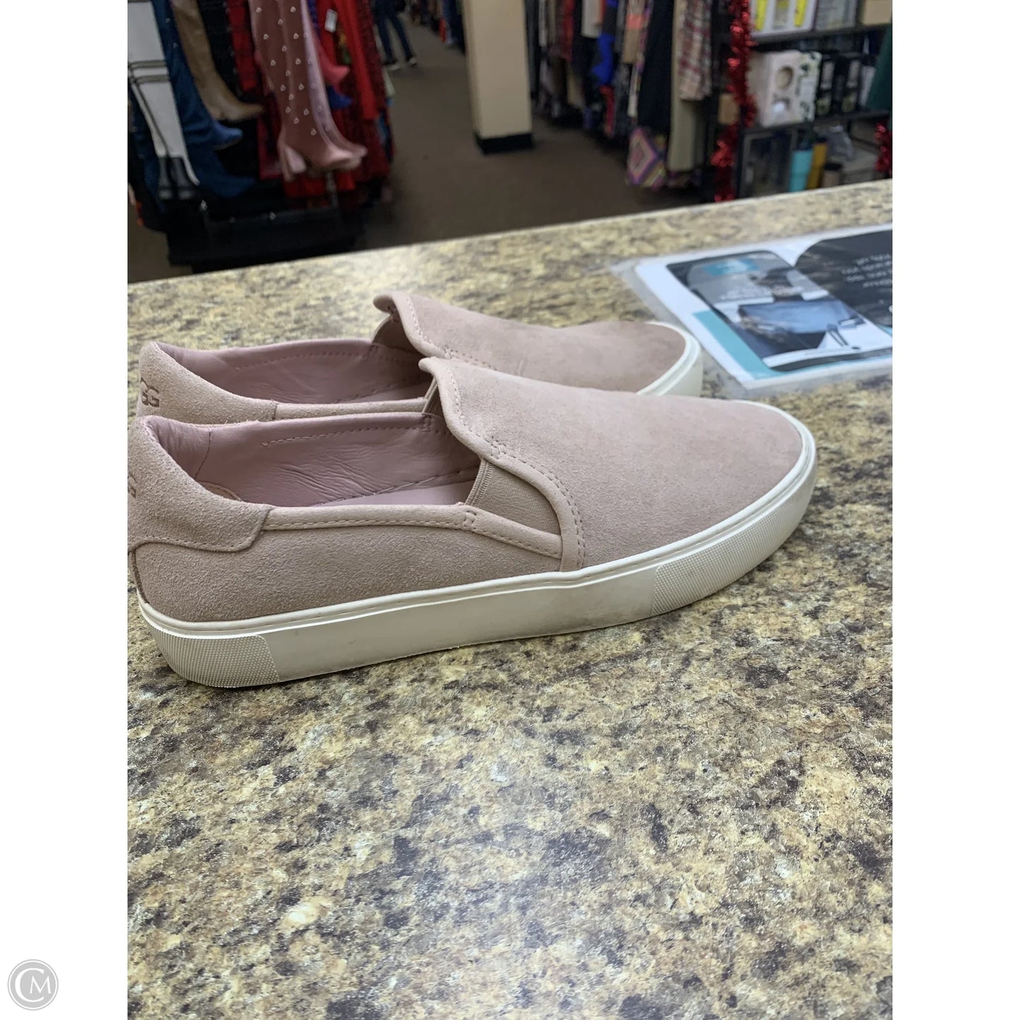 Shoes Designer By Ugg In Pink, Size: 10