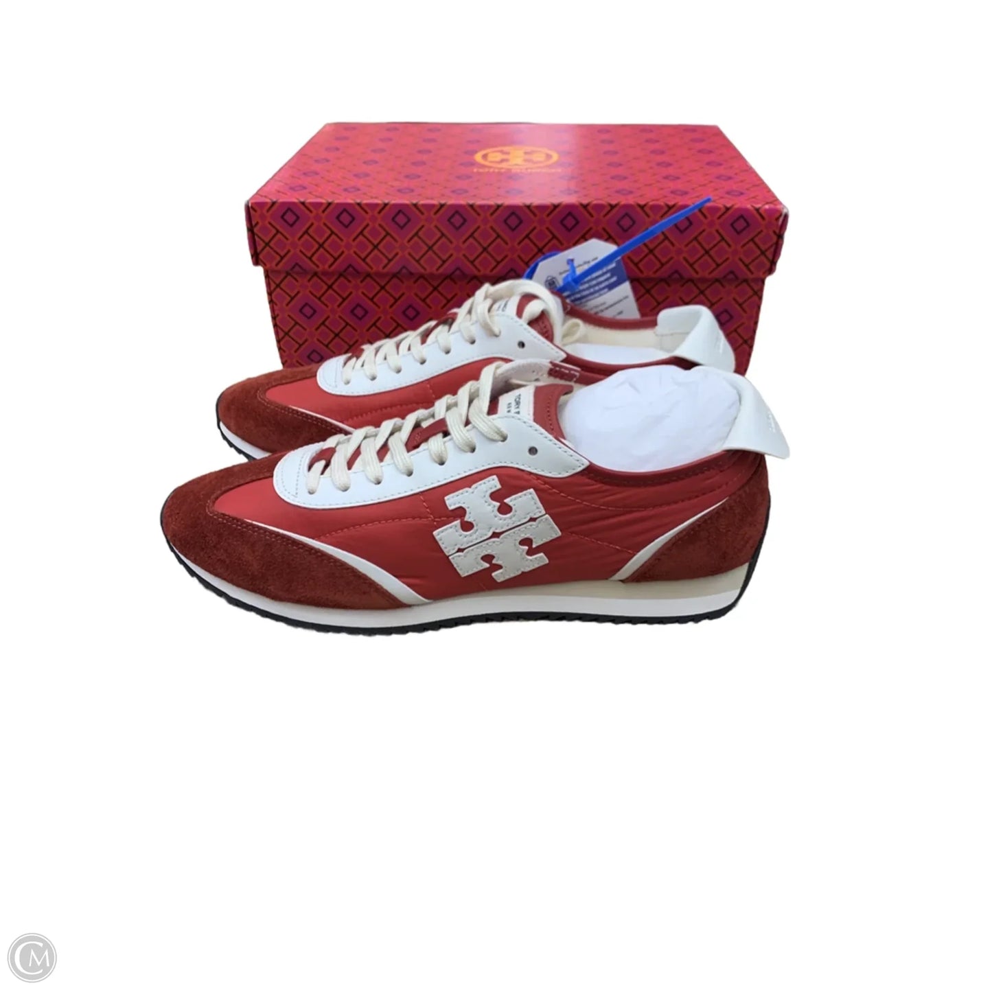 Shoes Designer By Tory Burch In Maroon, Size: 9