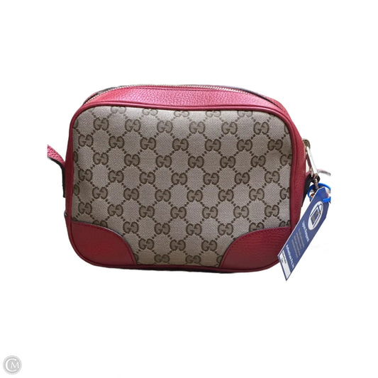 Crossbody Luxury Designer By Gucci, Size: Medium