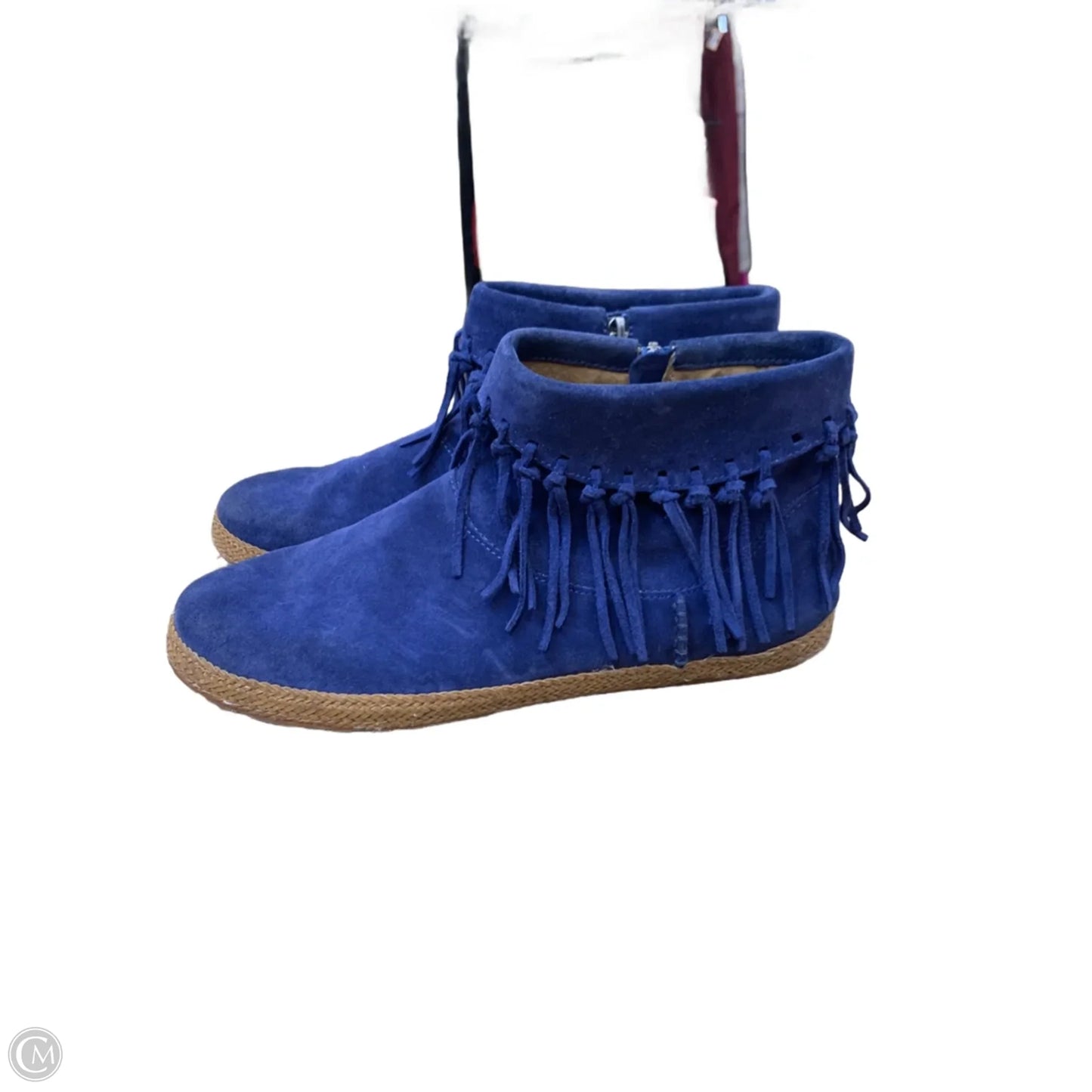 Boots Designer By Ugg In Blue, Size: 11