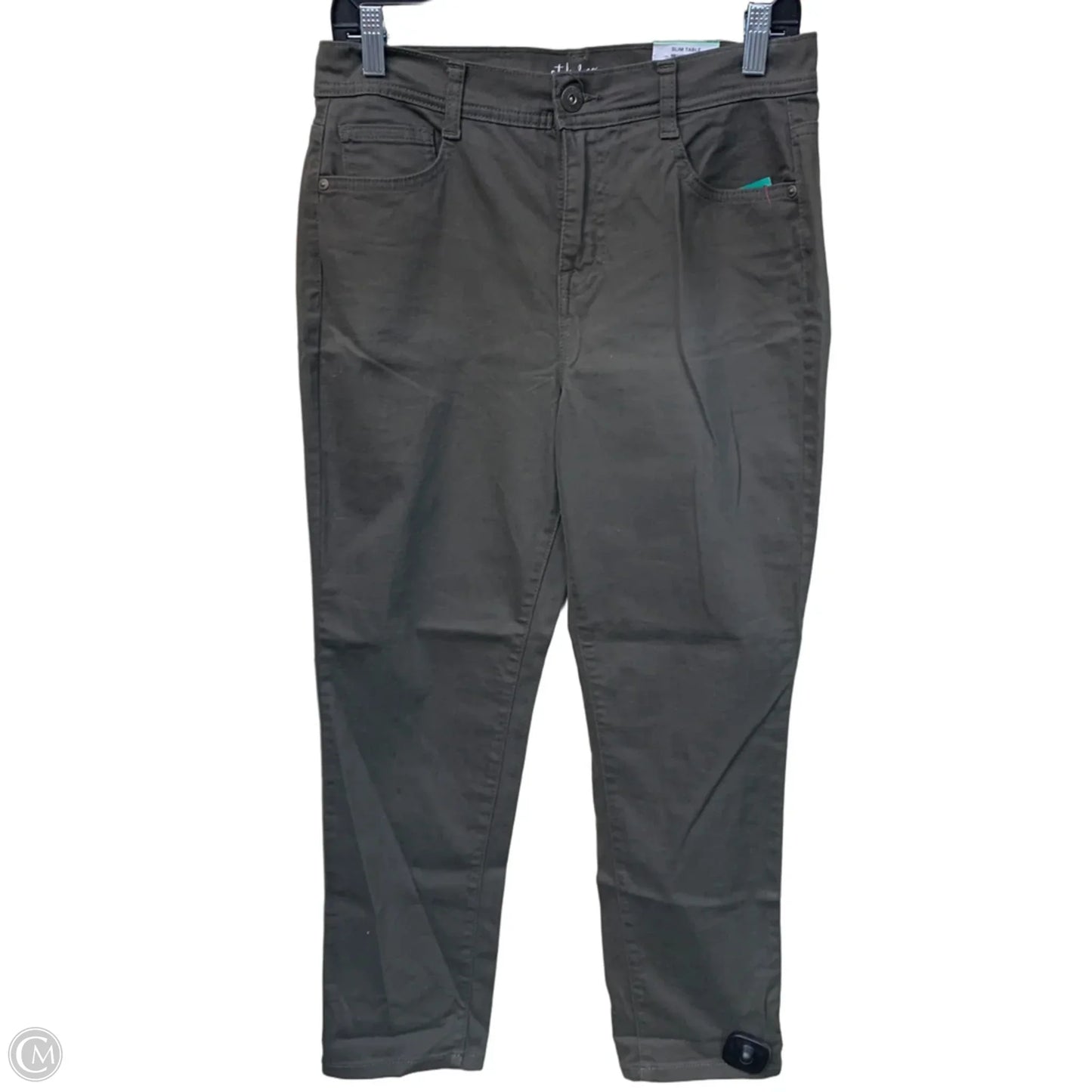 Jeans Skinny By Style And Company In Green, Size: 8p