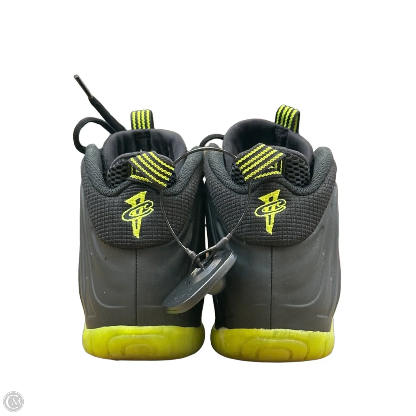 Shoes Athletic By Nike In Black & Green, Size: 6.5