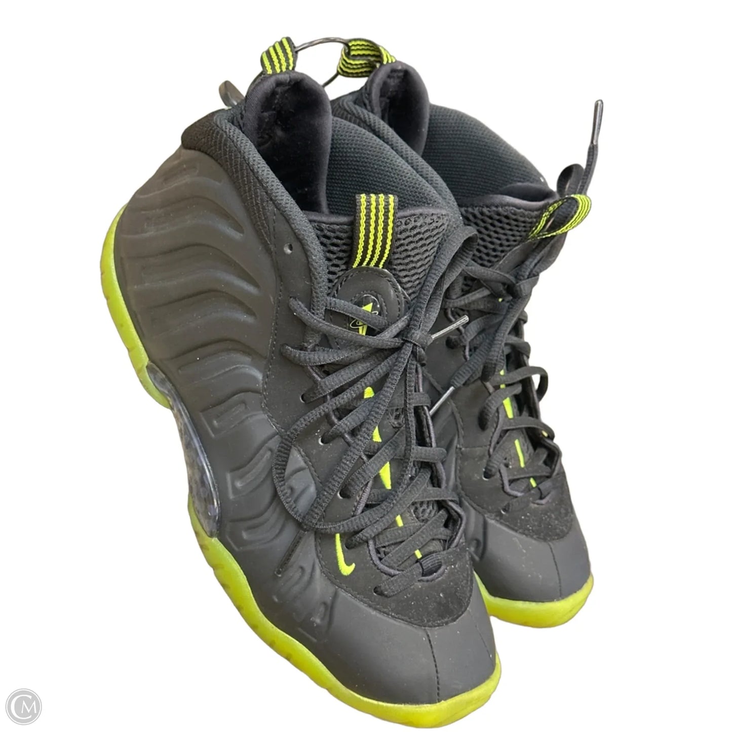 Shoes Athletic By Nike In Black & Green, Size: 6.5