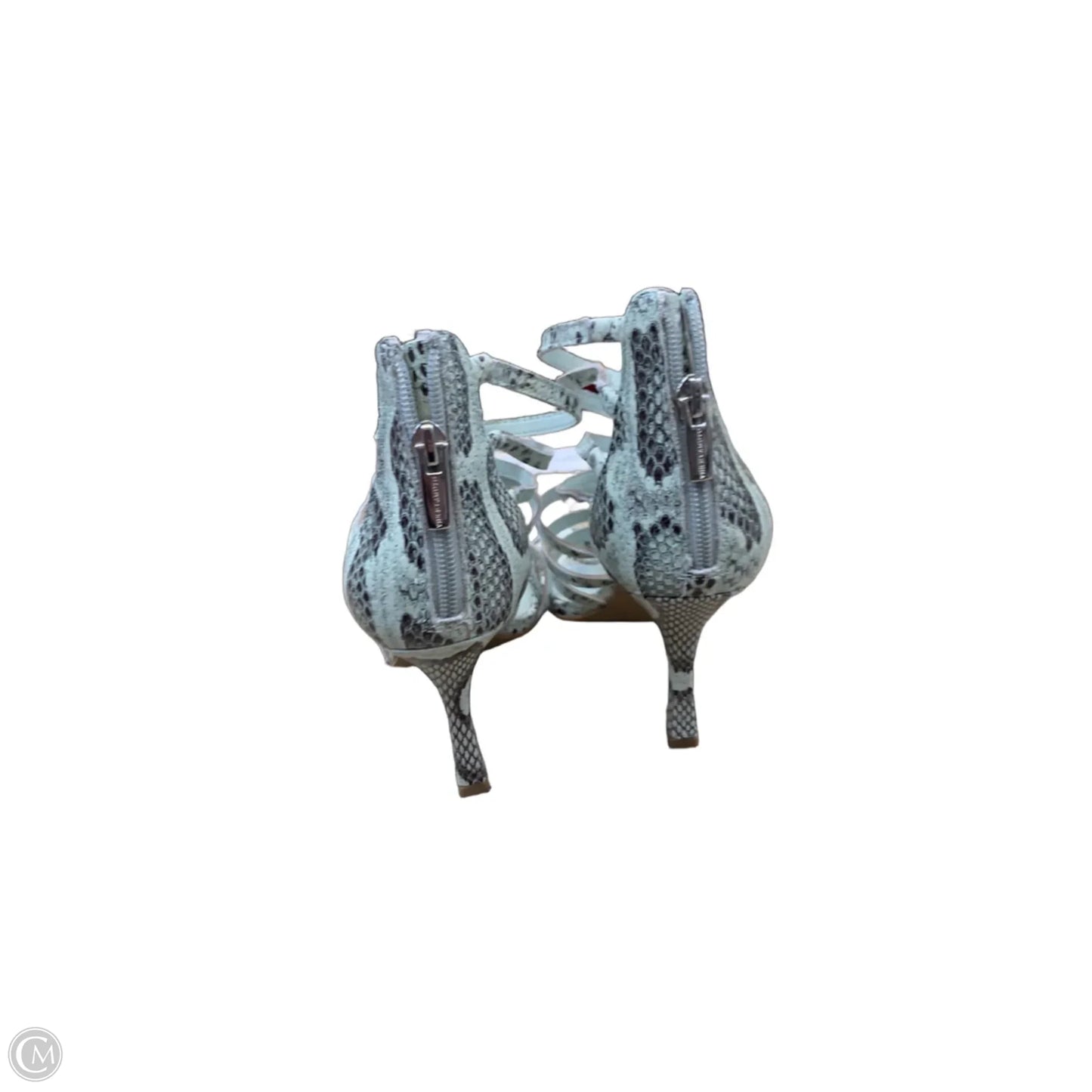 Sandals Heels Stiletto By Vince Camuto In Green, Size: 7