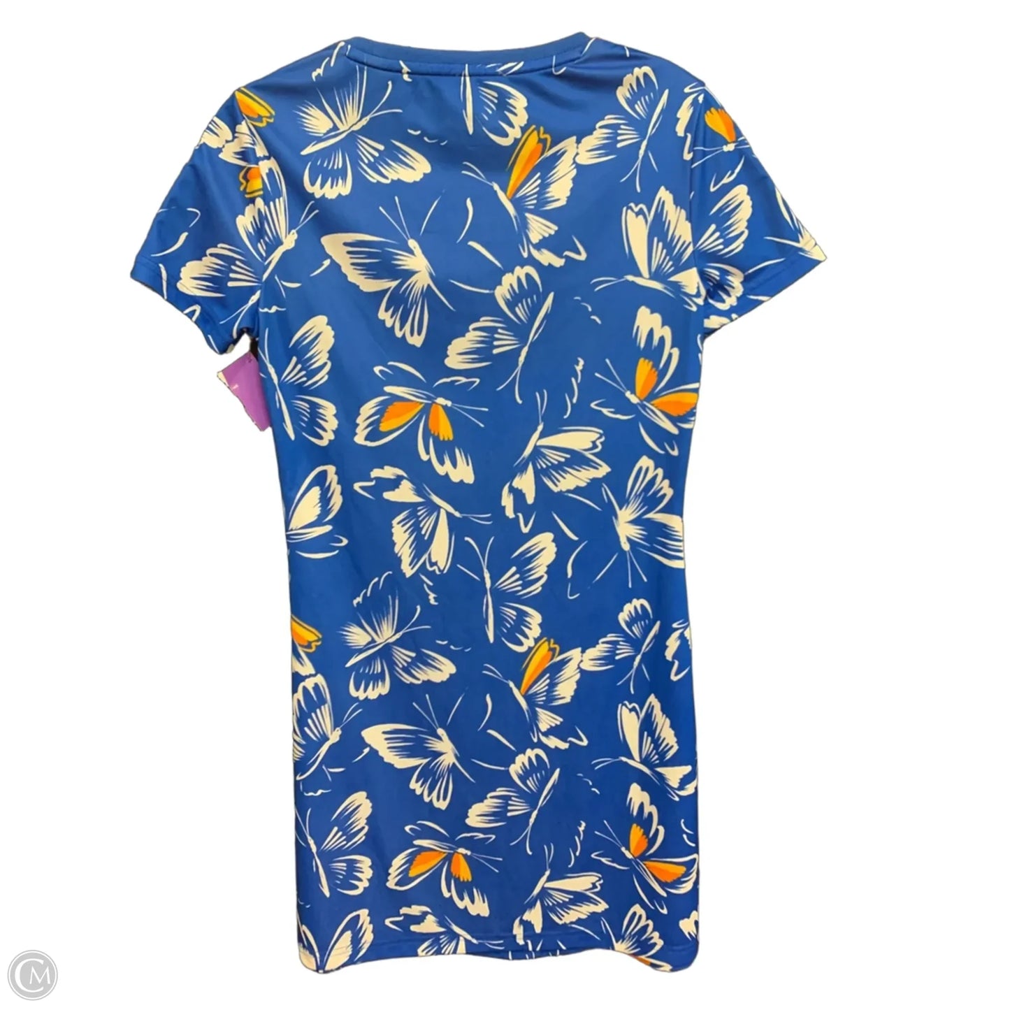 Athletic Dress By Adidas In Blue, Size: Xs