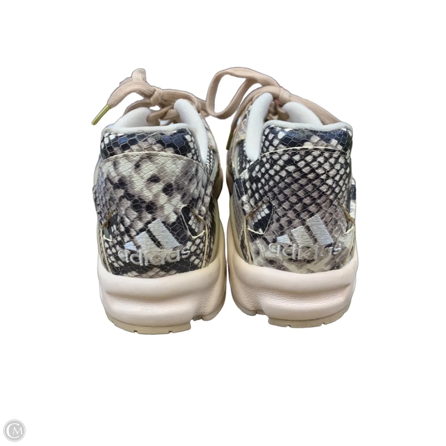 Shoes Athletic By Adidas In Snakeskin Print, Size: 9