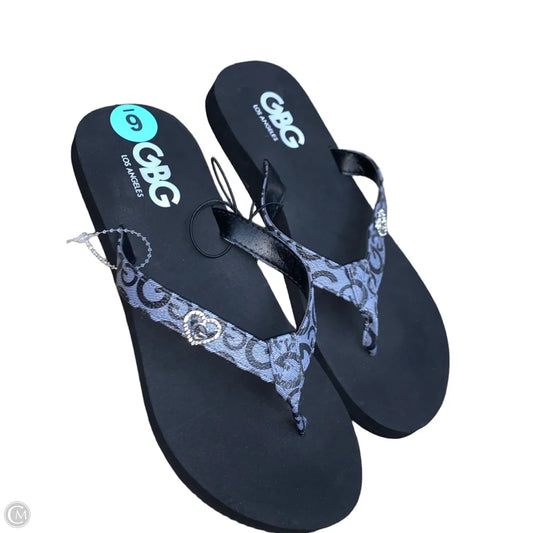 Sandals Sport By Cmf In Black, Size: 7