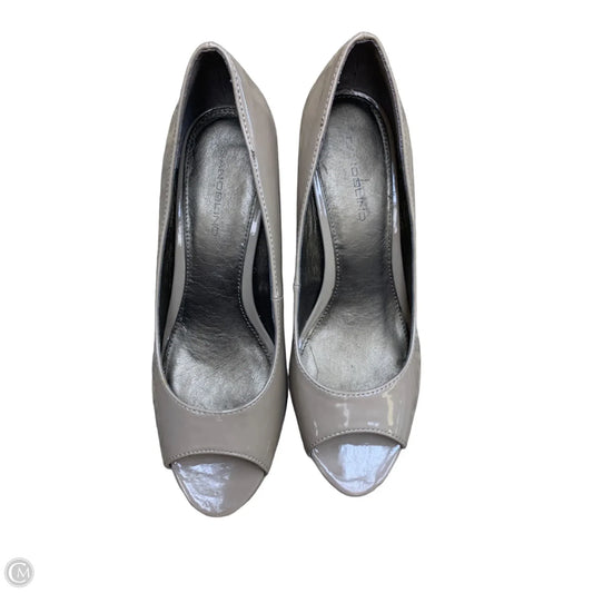 Shoes Heels Kitten By Bandolino In Taupe, Size: 7