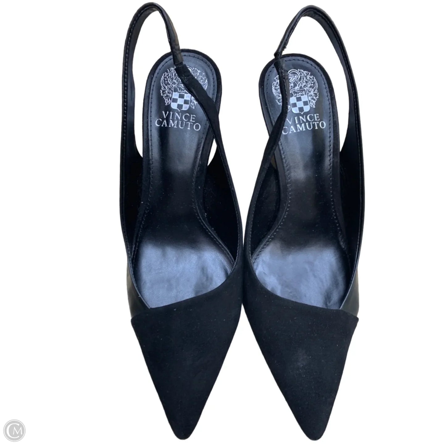Shoes Heels Wedge By Vince Camuto In Black, Size: 8