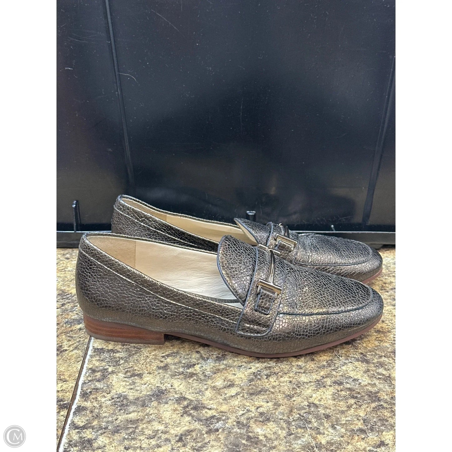 Shoes Flats By Enzo Angiolini In Bronze, Size: 6.5