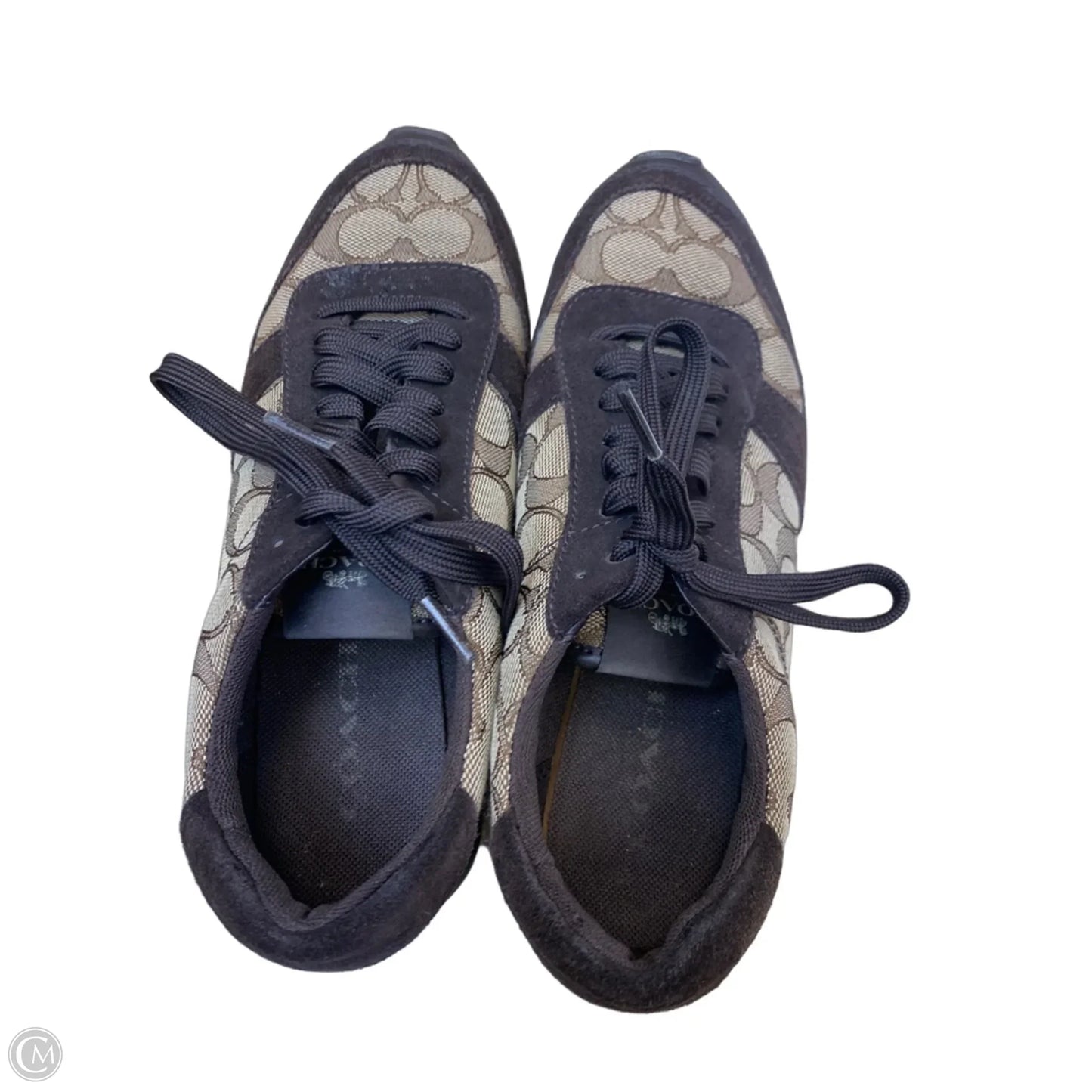 Shoes Designer By Coach In Brown, Size: 7.5