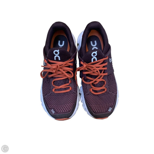 Shoes Athletic By On In Maroon, Size: 6.5