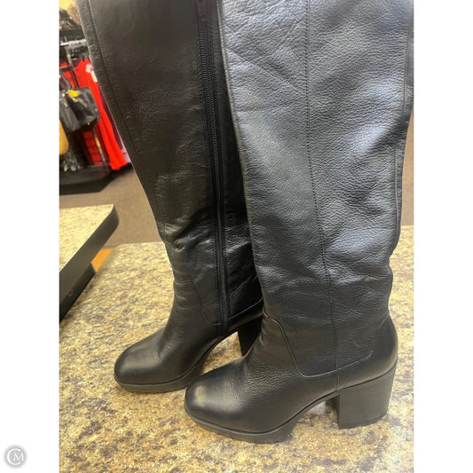 Boots Mid-calf Heels By Lucky Brand In Black, Size: 7.5