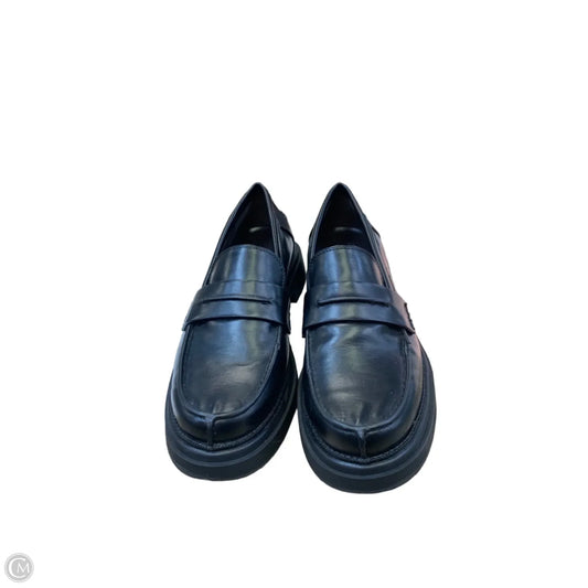 Shoes Flats By Zara In Black, Size: 9