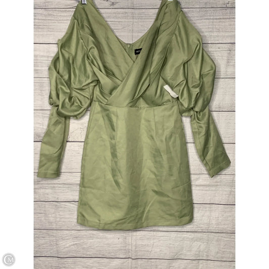 Dress Casual Midi By Pretty Little Thing In Green, Size: 2