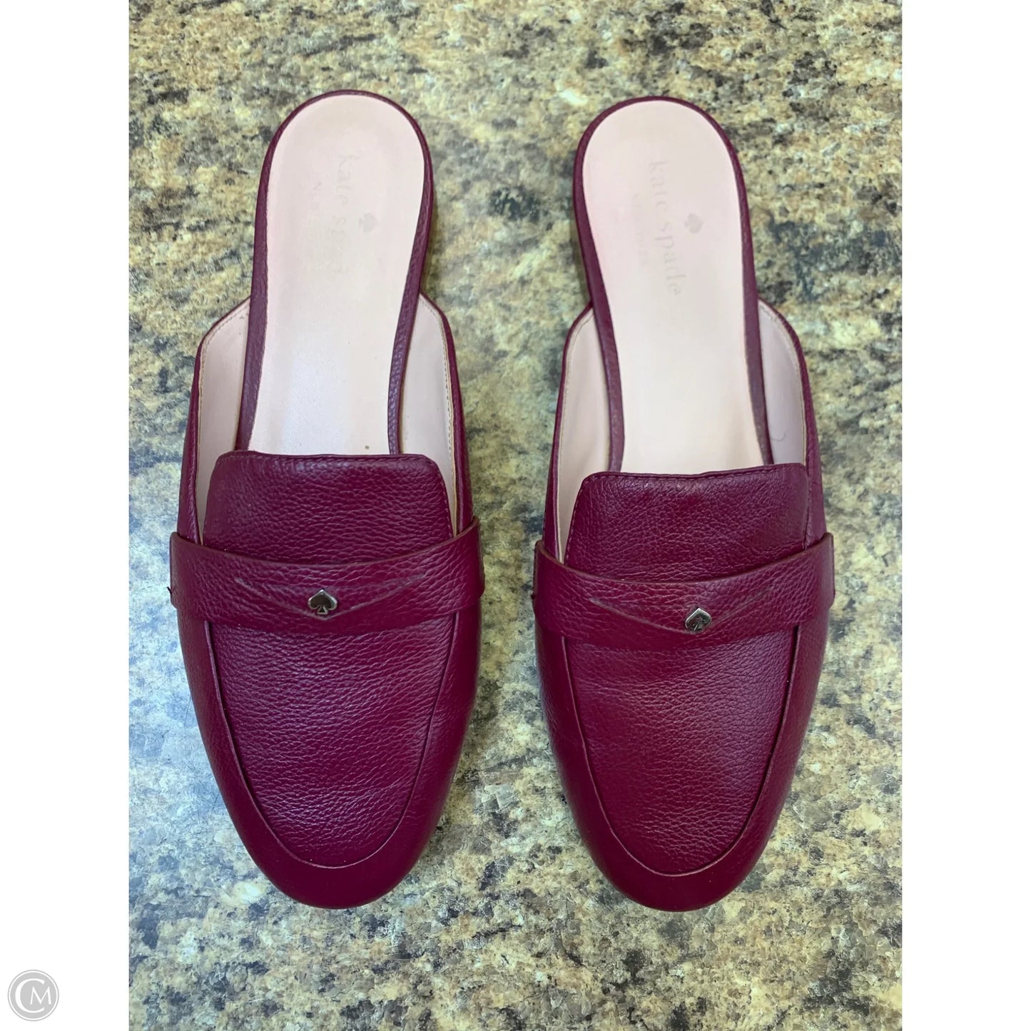 Shoes Designer By Kate Spade In Maroon, Size: 9