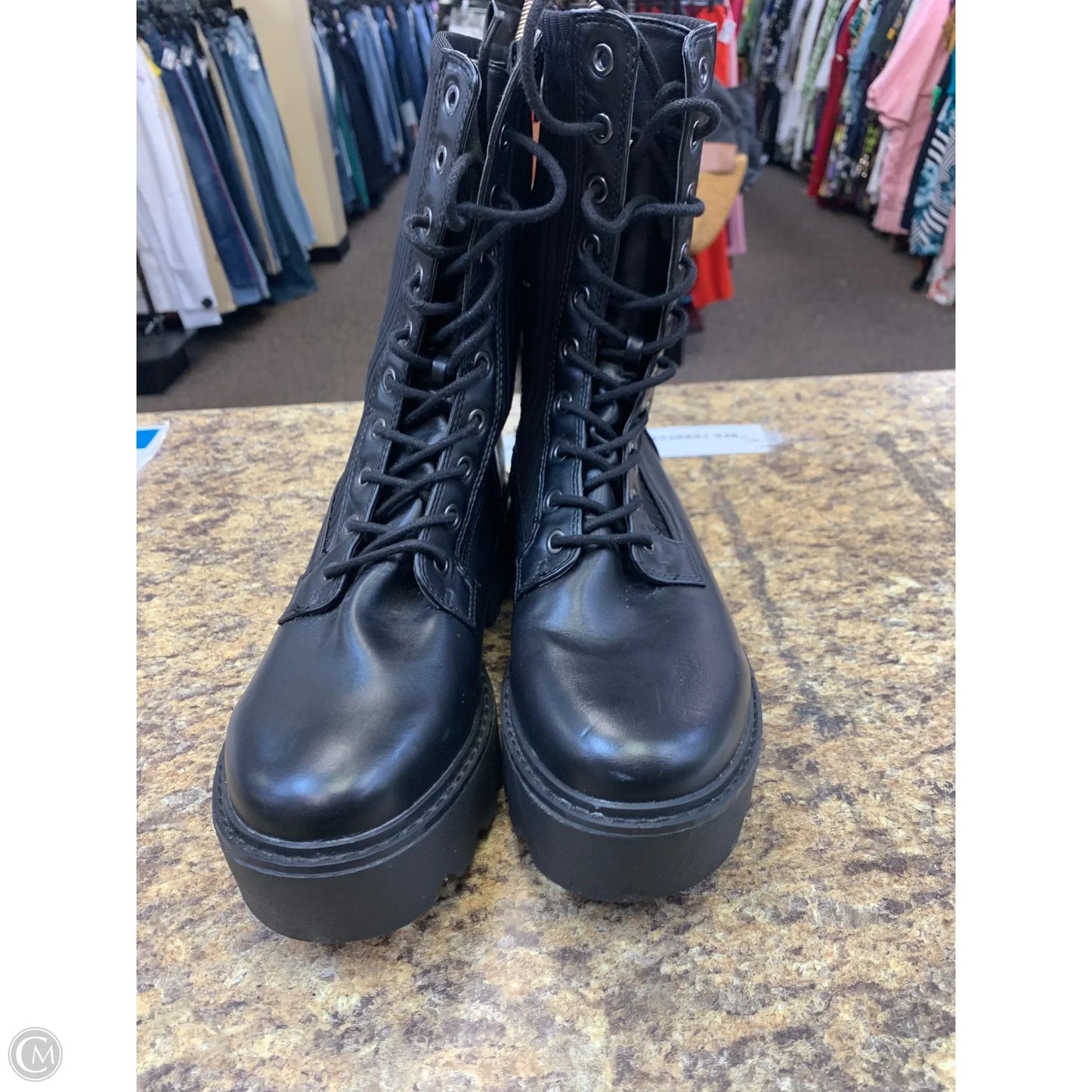 Boots Combat By Bar Iii In Black, Size: 9