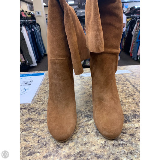 Boots Knee Heels By Michael By Michael Kors In Brown, Size: 7