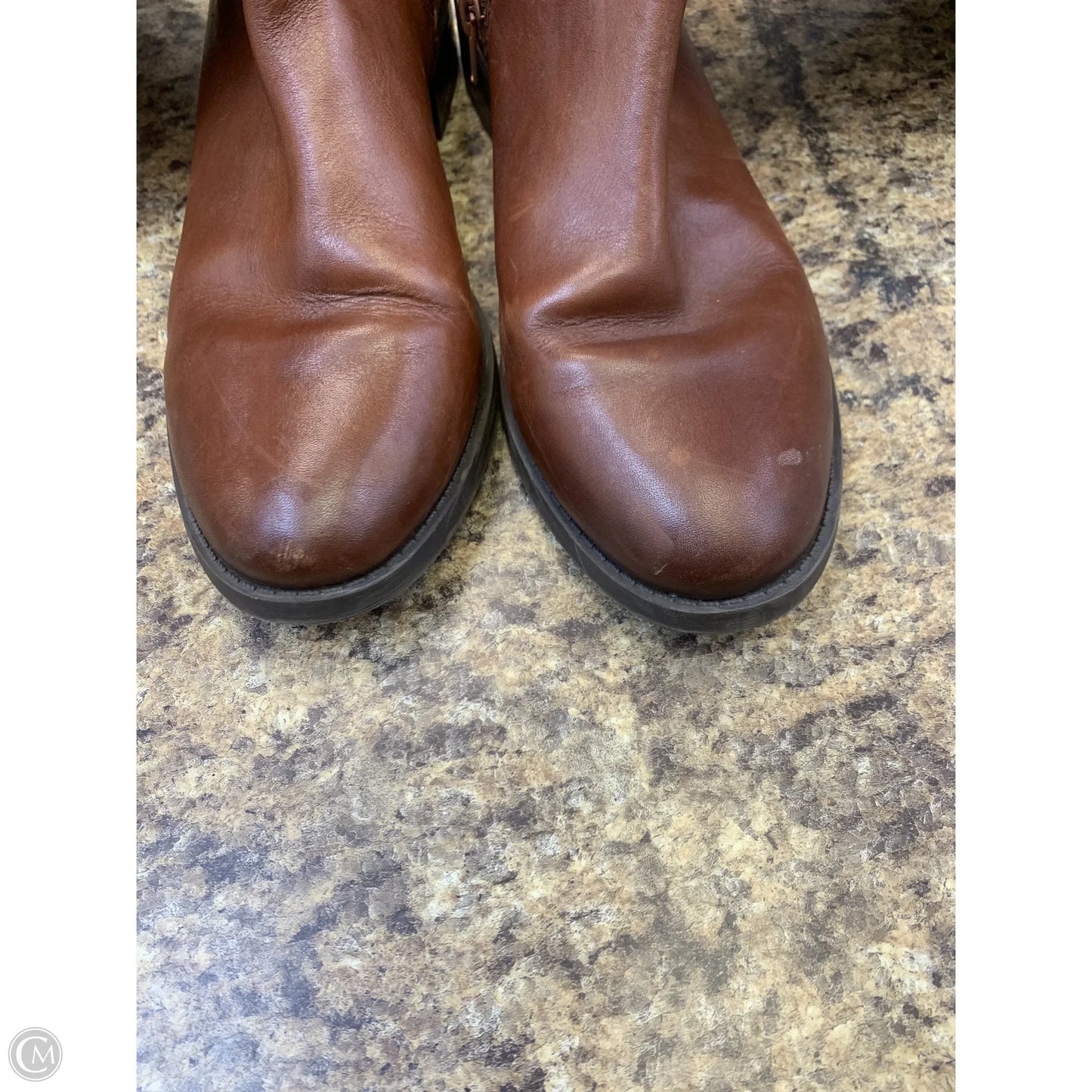 Boots Knee Flats By Inc In Brown, Size: 8.5