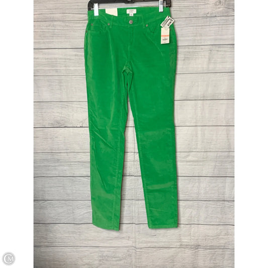 Pants Corduroy By Crown And Ivy In Green, Size: 2