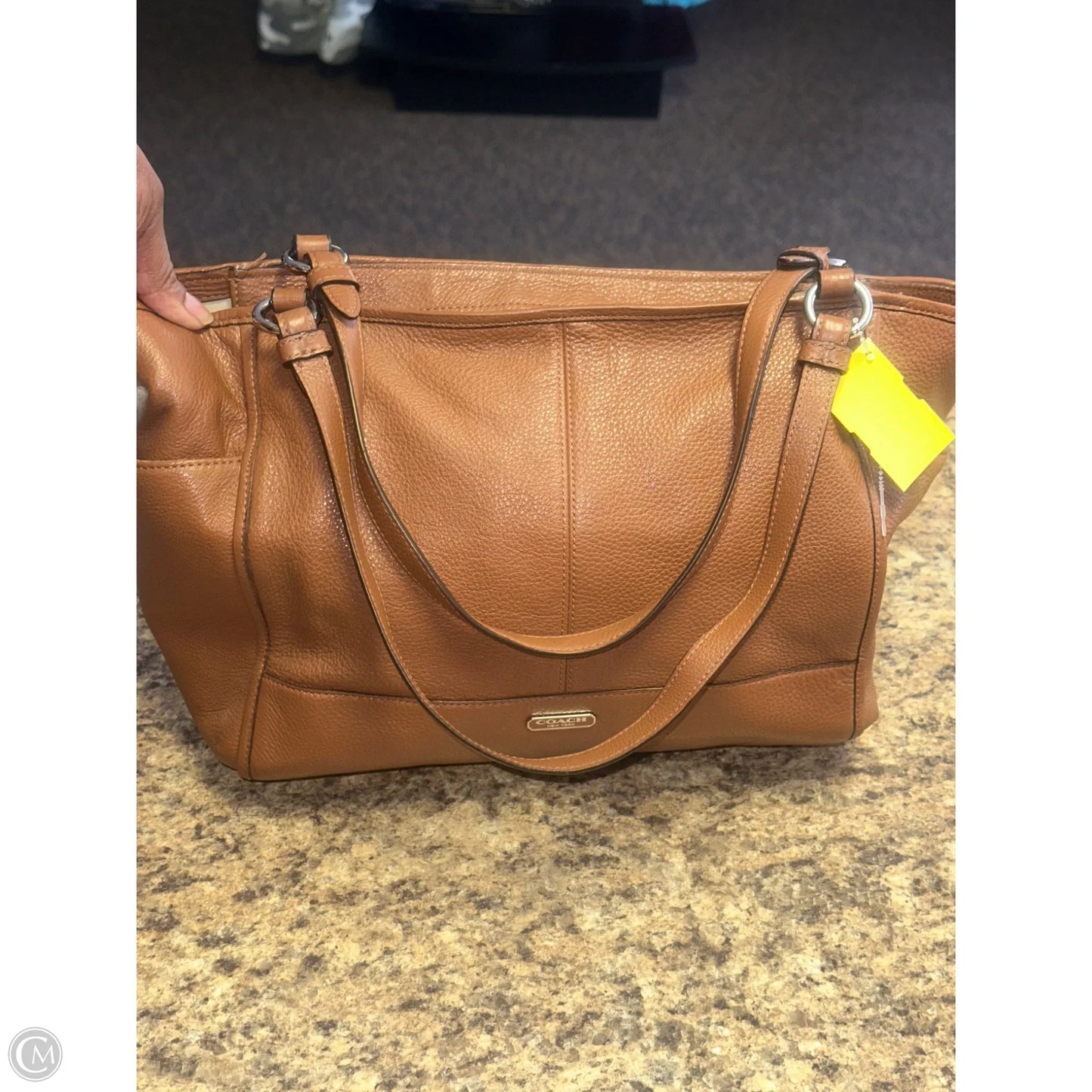 Handbag Designer By Coach, Size: Medium