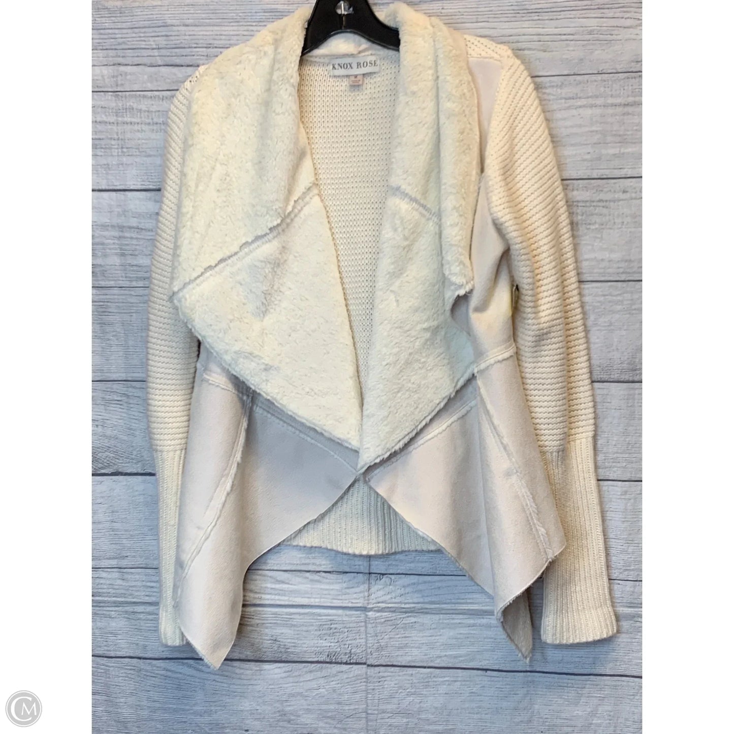 Cardigan By Knox Rose In Cream, Size: M