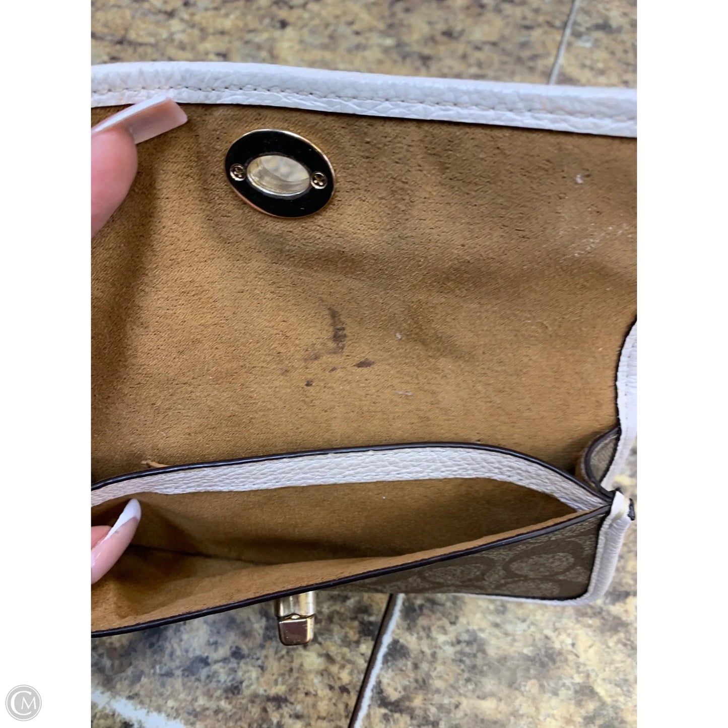 Wallet Designer By Coach, Size: Small