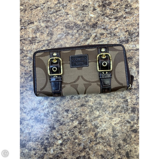 Wallet Designer By Coach, Size: Small