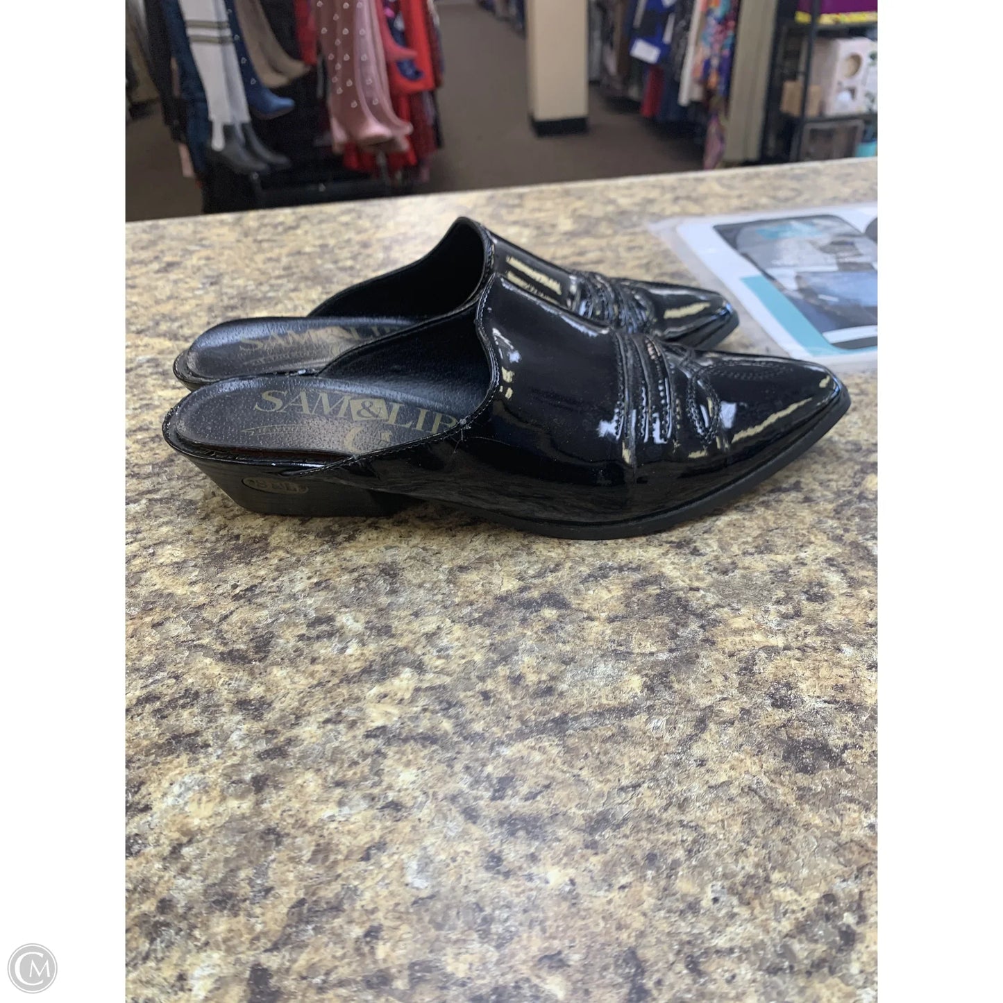 Shoes Flats By Sam And Libby In Black, Size: 8