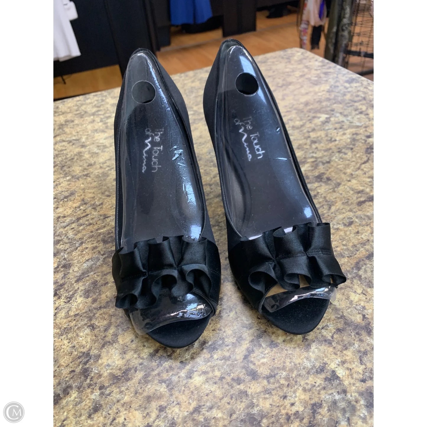 Shoes Heels Kitten By Cmf In Black, Size: 8