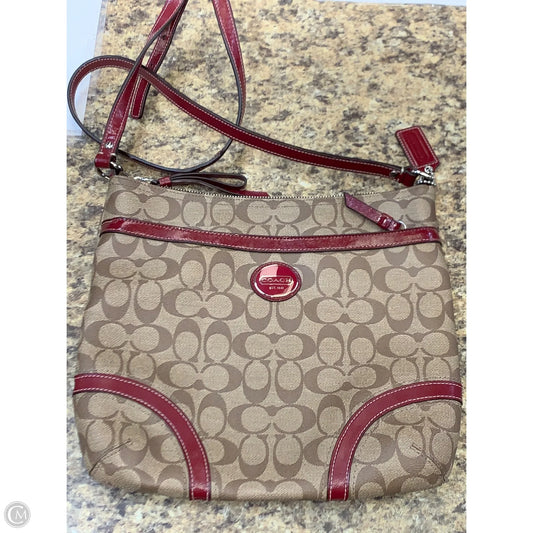 Crossbody Designer By Coach, Size: Medium