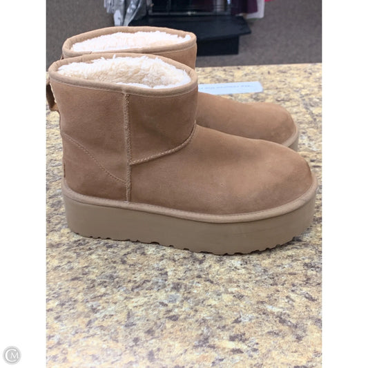 Boots Designer By Ugg In Tan, Size: 11