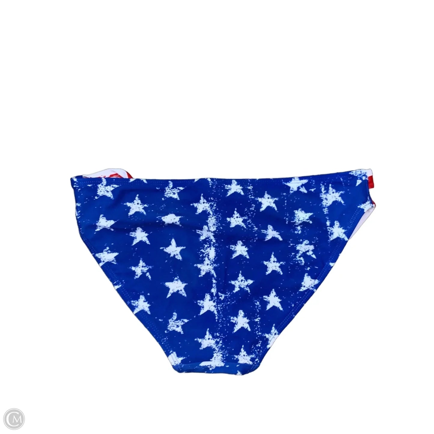 Swimsuit Bottom By Xhilaration In Blue & Red & White, Size: M