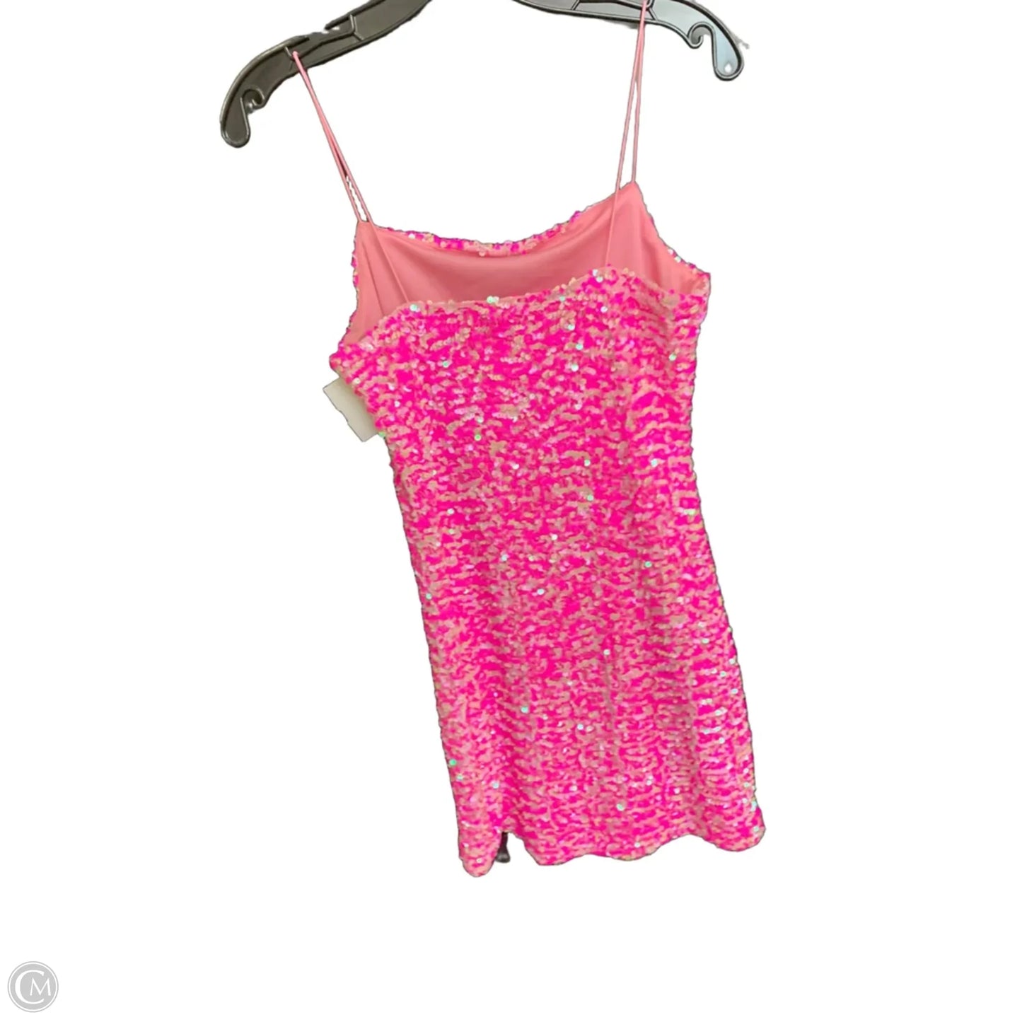 Dress Party Midi By Cmf In Pink, Size: M