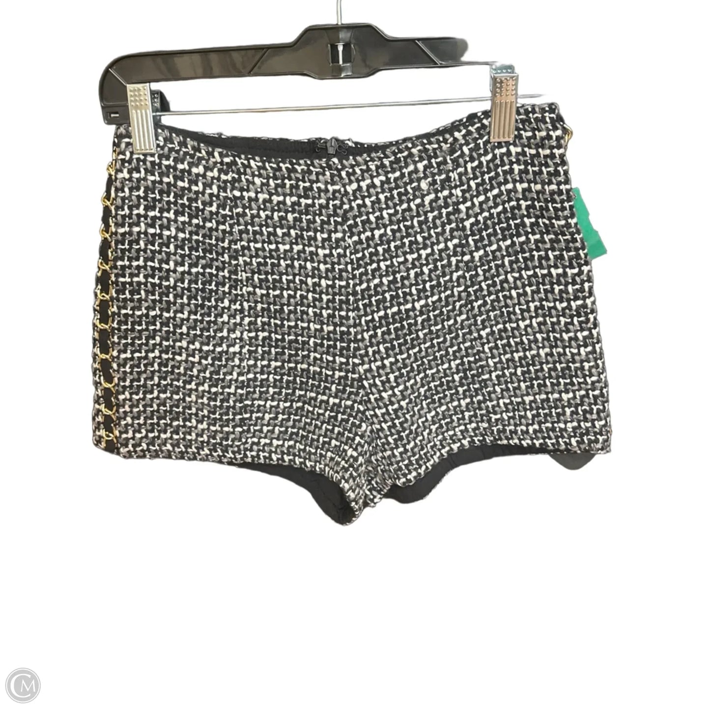 Shorts By Mustard Seed In Black & White, Size: S