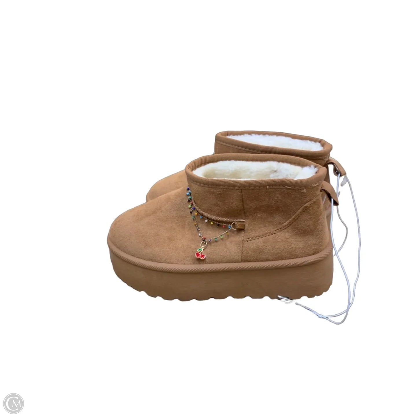 Boots Ankle Flats By Mudd In Tan, Size: 6