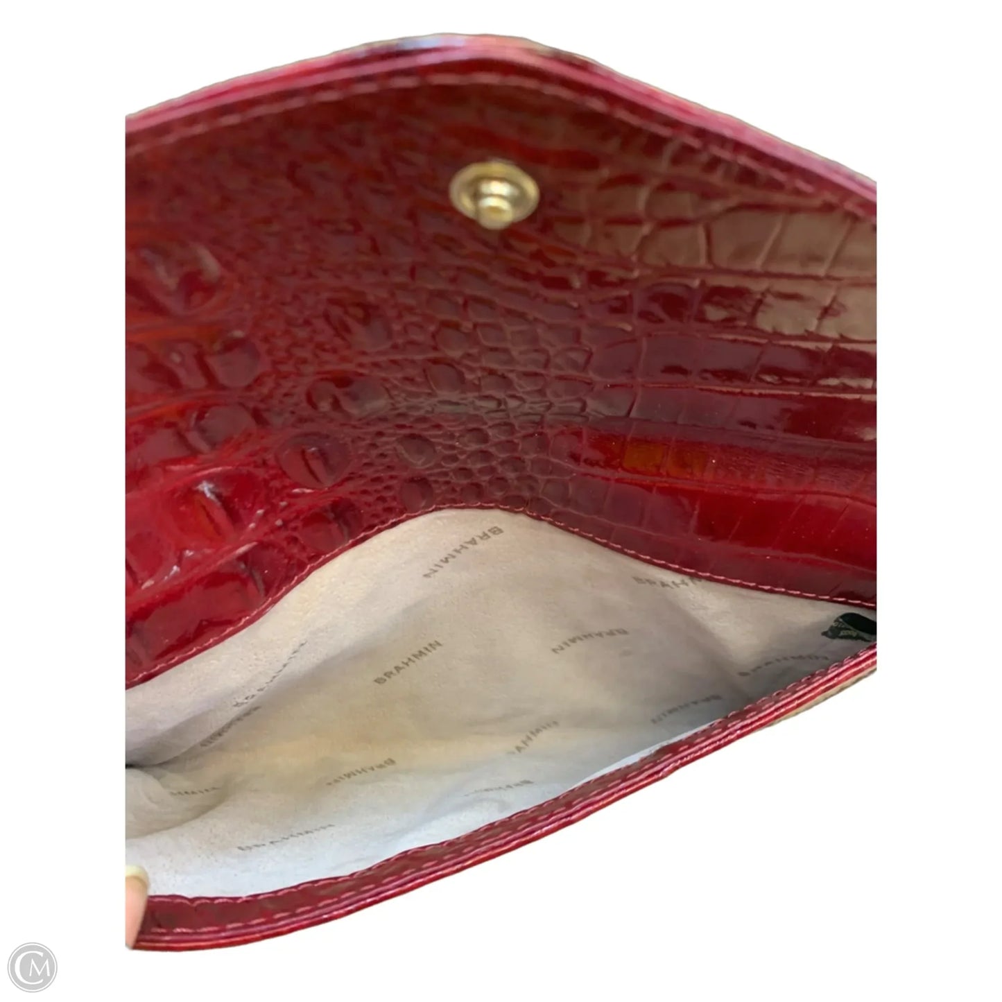 Clutch Designer By Brahmin, Size: Small