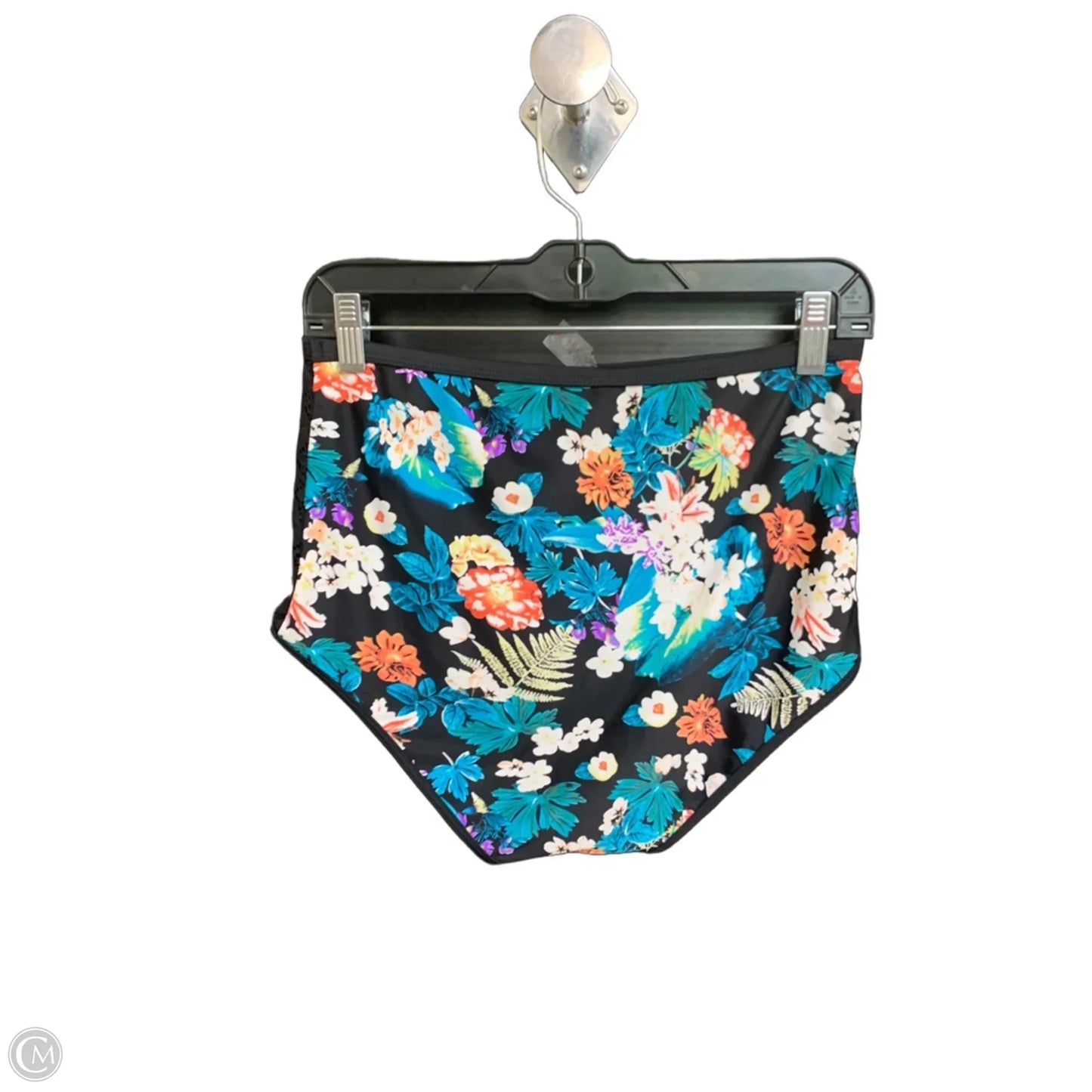 Swimsuit Bottom By Cmf In Floral Print, Size: L