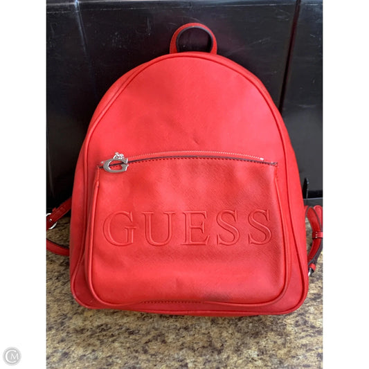 Backpack By Guess, Size: Small